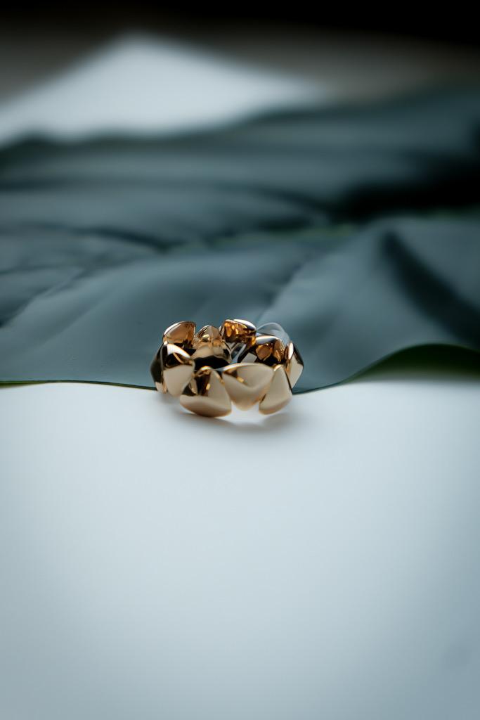 Conjunto Dourado Triângulos Modernos