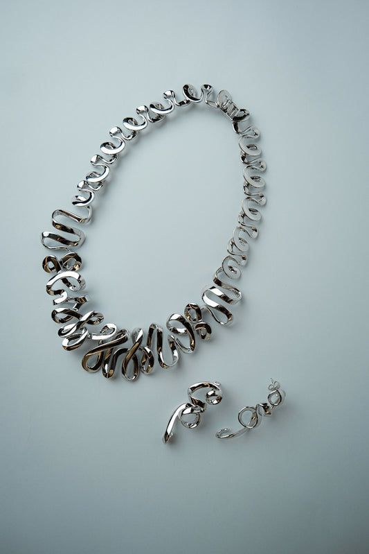 Conjunto colar e brincos